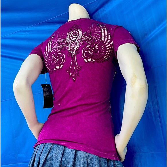 Affliction size S T shirt NEW WITH TAGS - Picture 6 of 15